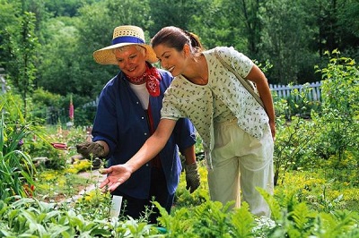 gardening women